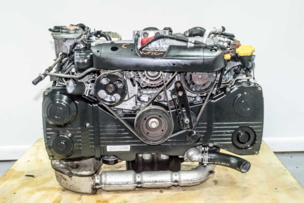 Used JDM EJ205 AVCS Engine with TGV Delete, TF035 Turbo and Electrical Throttle Body