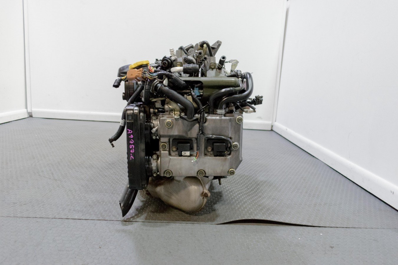 JDM 02-05 Subaru Impreza WRX EJ205 Engine with AVCS , TGV & TD04 Turbo for sale. - Image 3