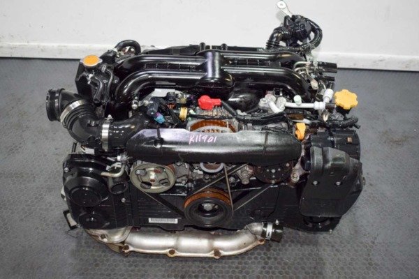 Low Mileage EJ205 Engine Replacement With Single AVCS and Single Scroll Turbo to fit your 08-14 Subaru WRX for sale.