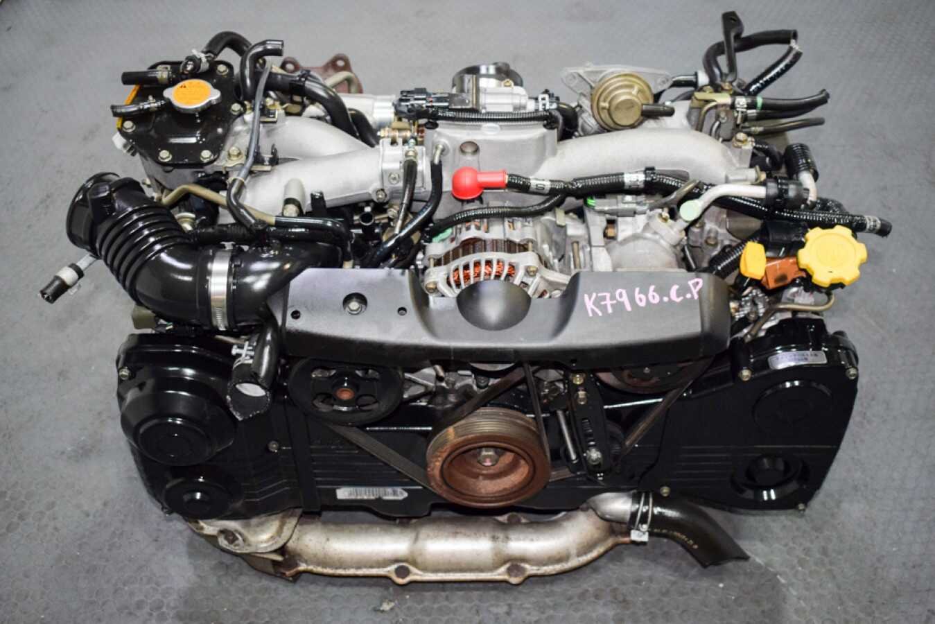 Used Low Mileage JDM 02-05 Subaru WRX EJ205 Replacement Motor with AVCS, TGV, and TD04 Turbo for sale. - Image 2