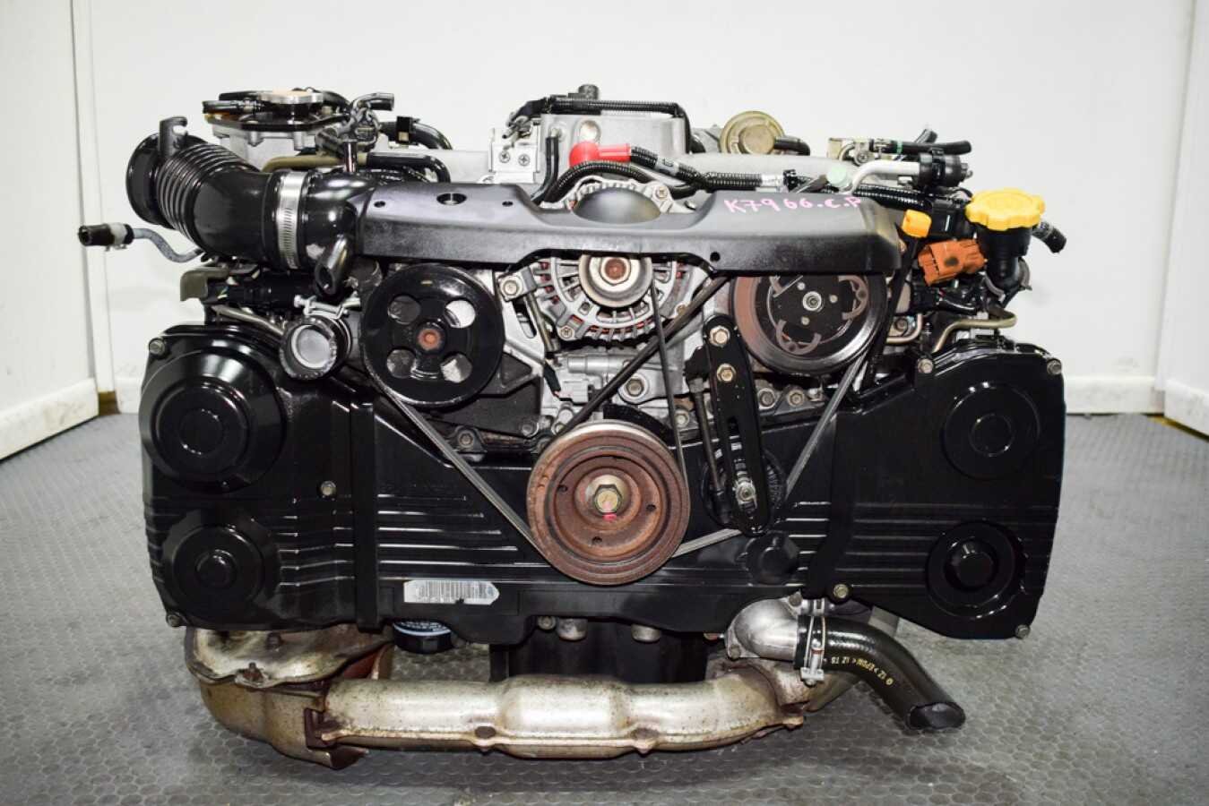 Used Low Mileage JDM 02-05 Subaru WRX EJ205 Replacement Motor with AVCS, TGV, and TD04 Turbo for sale.
