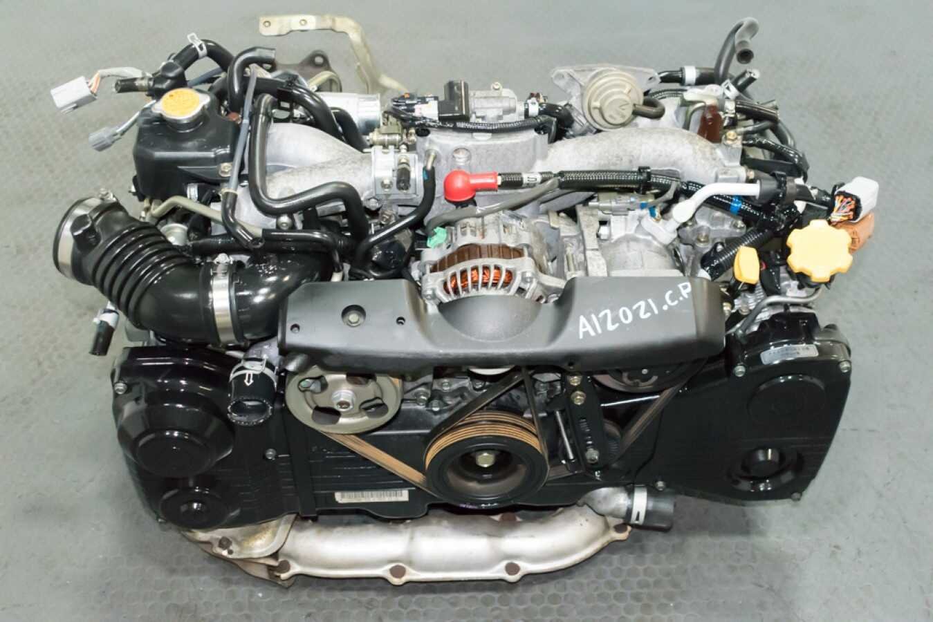 Used Low Mileage JDM 02-05 Subaru WRX EJ205 Replacement Motor with AVCS, TGV, and TD04 Turbo for sale. - Image 2