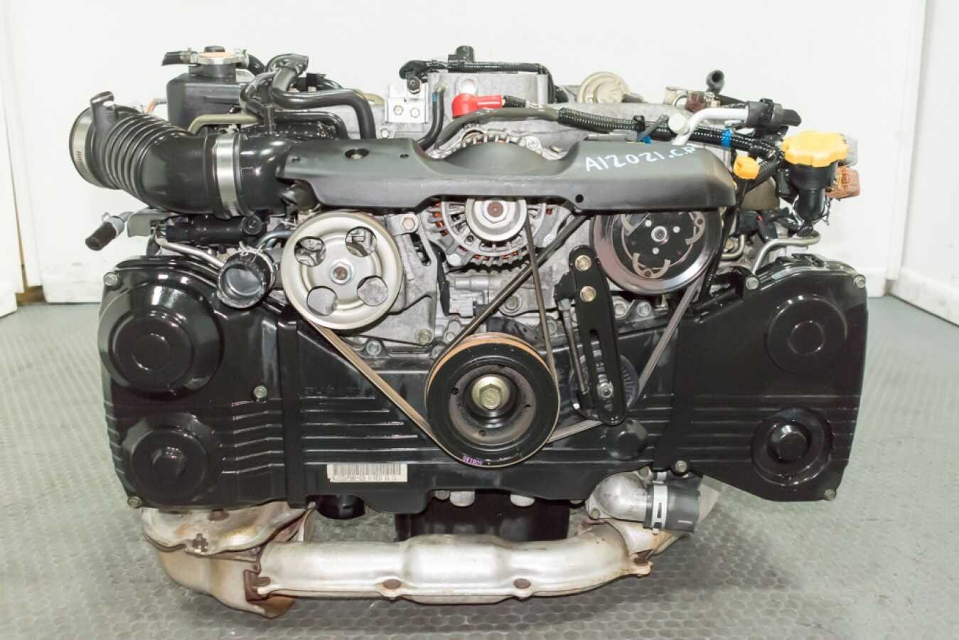 Used Low Mileage JDM 02-05 Subaru WRX EJ205 Replacement Motor with AVCS, TGV, and TD04 Turbo for sale.