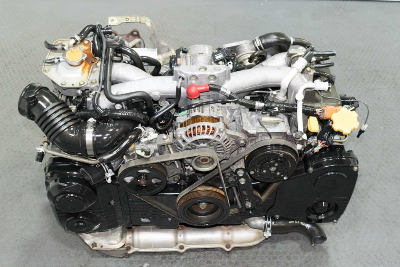 Low Mileage & Compression Tested JDM 02-05 Subaru WRX EJ205 AVCS with TGV Delete and TF035 Turbo for sale.