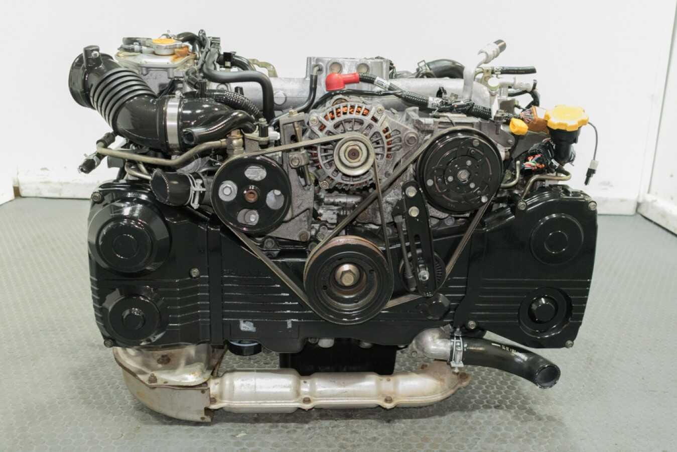 Low Mileage & Compression Tested JDM 02-05 Subaru WRX EJ205 AVCS with TGV Delete and TF035 Turbo for sale. - Image 2