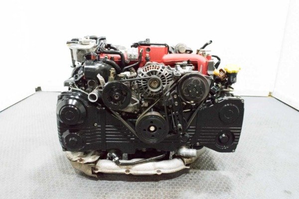 Used Low Mileage JDM 02-03 Subaru WRX STI Ver.7 EJ207 with VF30 Turbo, TMIC and ECU for sale.