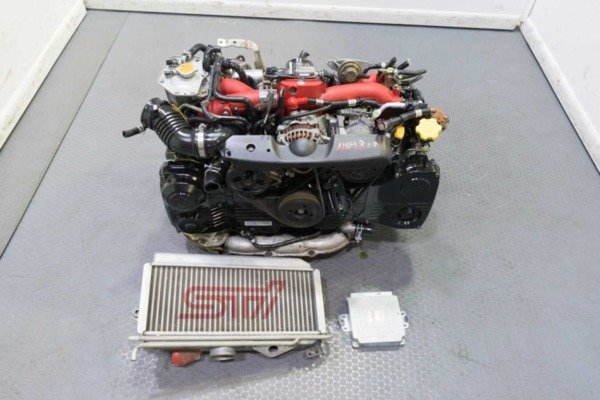 Used Subaru Impreza WRX JDM EJ207 Engine Version 7 with VF30 Single Scroll Turbo, TMIC and Ecu for Sale