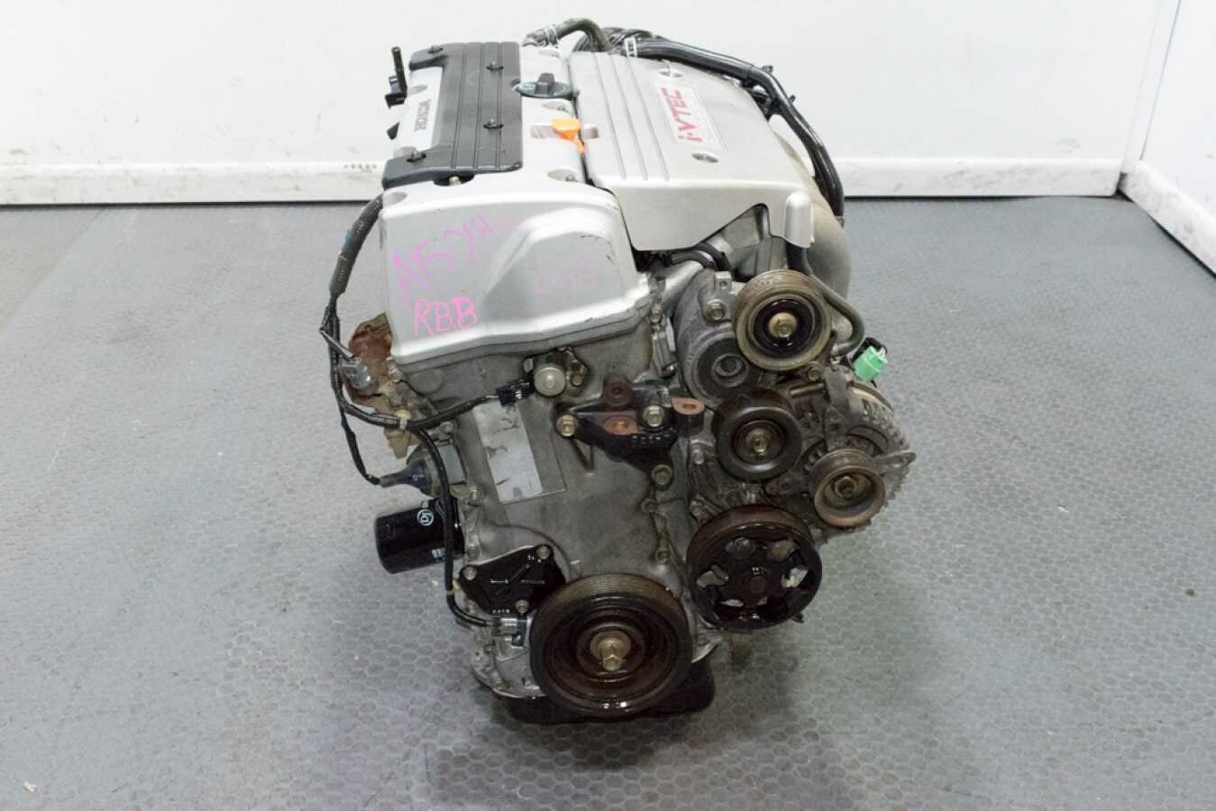 Low Mileage 2003 to 2008 Acura TSX and Honda Accord K24A High Compression Engine with 3 Lobe CAMS RBB Head