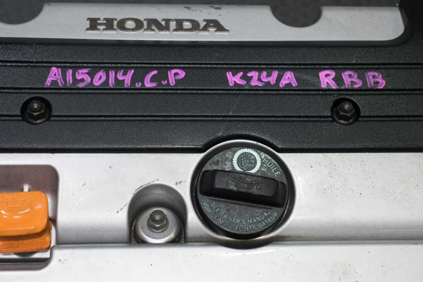 Low Mileage 2003 to 2008 Acura TSX and Honda Accord K24A High Compression Engine with 3 Lobe CAMS RBB Head - Image 2
