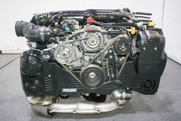 Clean and Compression Tested Subaru WRX 2.5L DOHC EJ255 AVCS & Single Scroll Turbocharged Engine JDM Forester XT Legacy GT