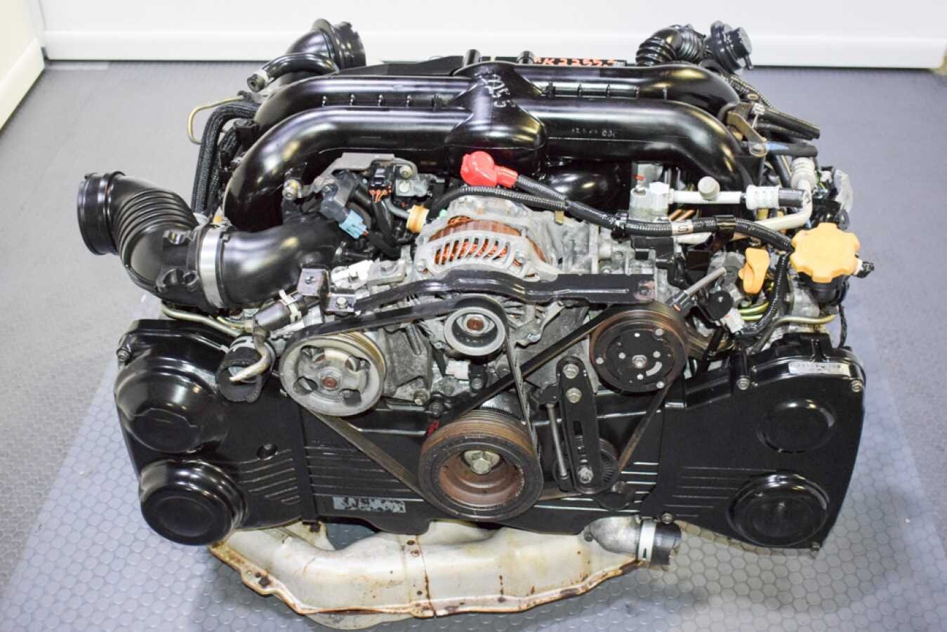 Used JDM EJ20X Legacy GT 2.0L Replacement DOHC Dual-AVCS Twinscroll Turbocharged 2004-2005 Engine Swap For Sale.