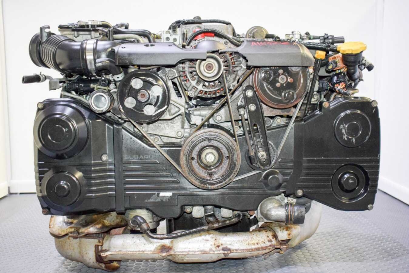 02 03 04 05 Subaru WRX 2.0 Liter Turbo EJ205 Direct Replacement Engine with TD04 Turbo For Sale. - Image 2