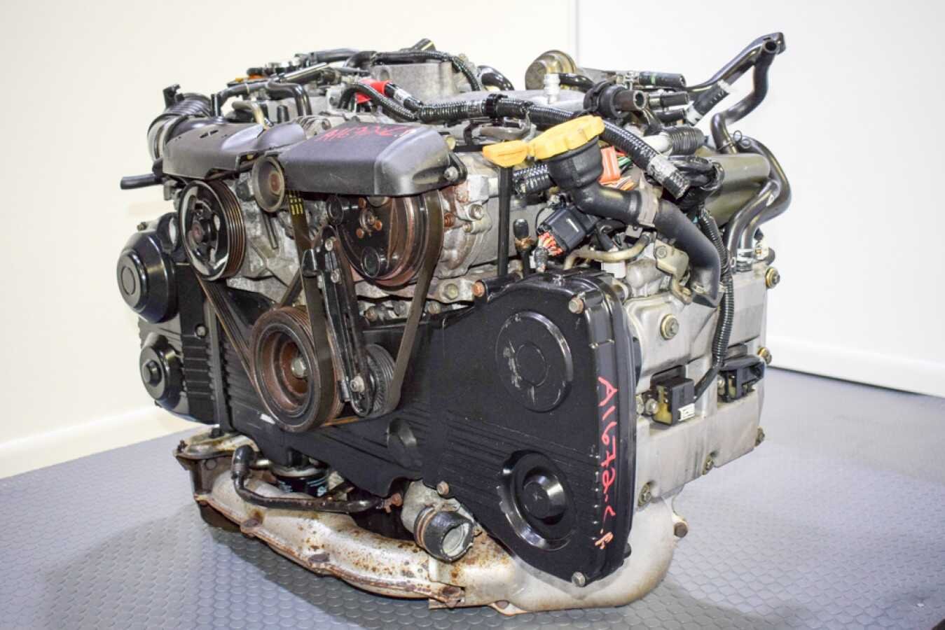 02 03 04 05 Subaru WRX 2.0 Liter Turbo EJ205 Direct Replacement Engine with TD04 Turbo For Sale. - Image 3