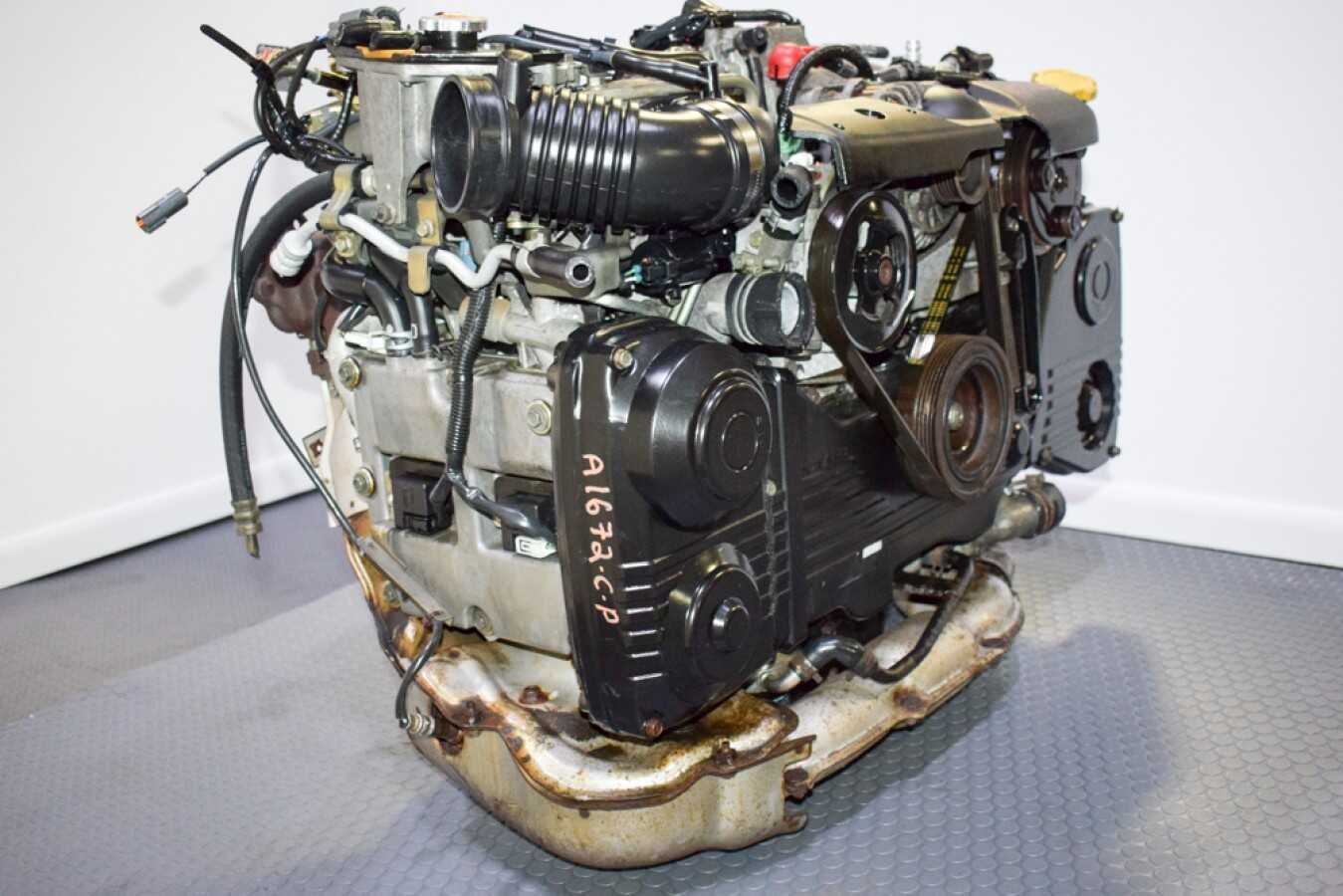 02 03 04 05 Subaru WRX 2.0 Liter Turbo EJ205 Direct Replacement Engine with TD04 Turbo For Sale. - Image 4