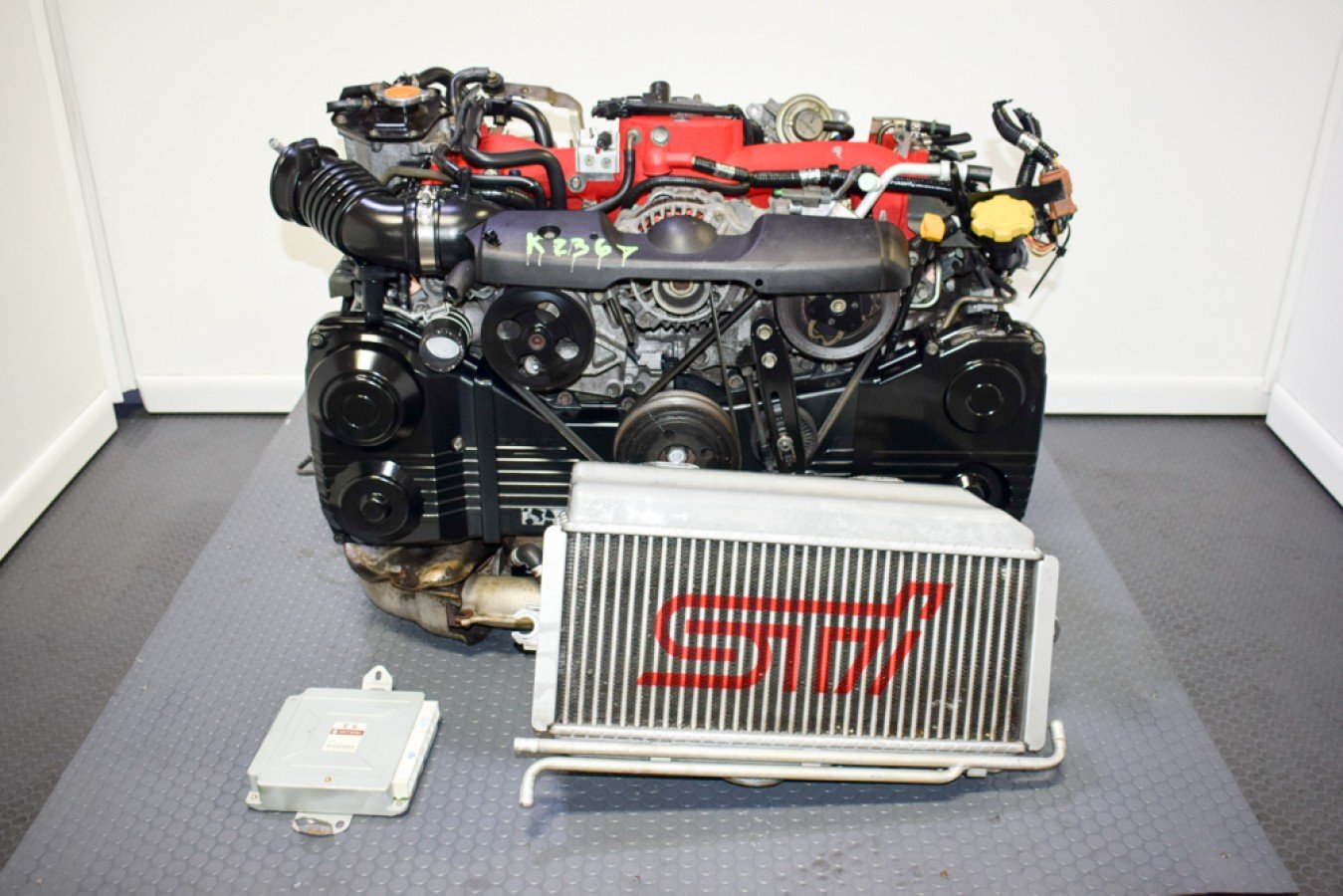 Used JDM Subaru WRX 2002-2002 Version 7 EJ207 Engine with VF30 Turbo, TMIC, Ecu for Sale.
