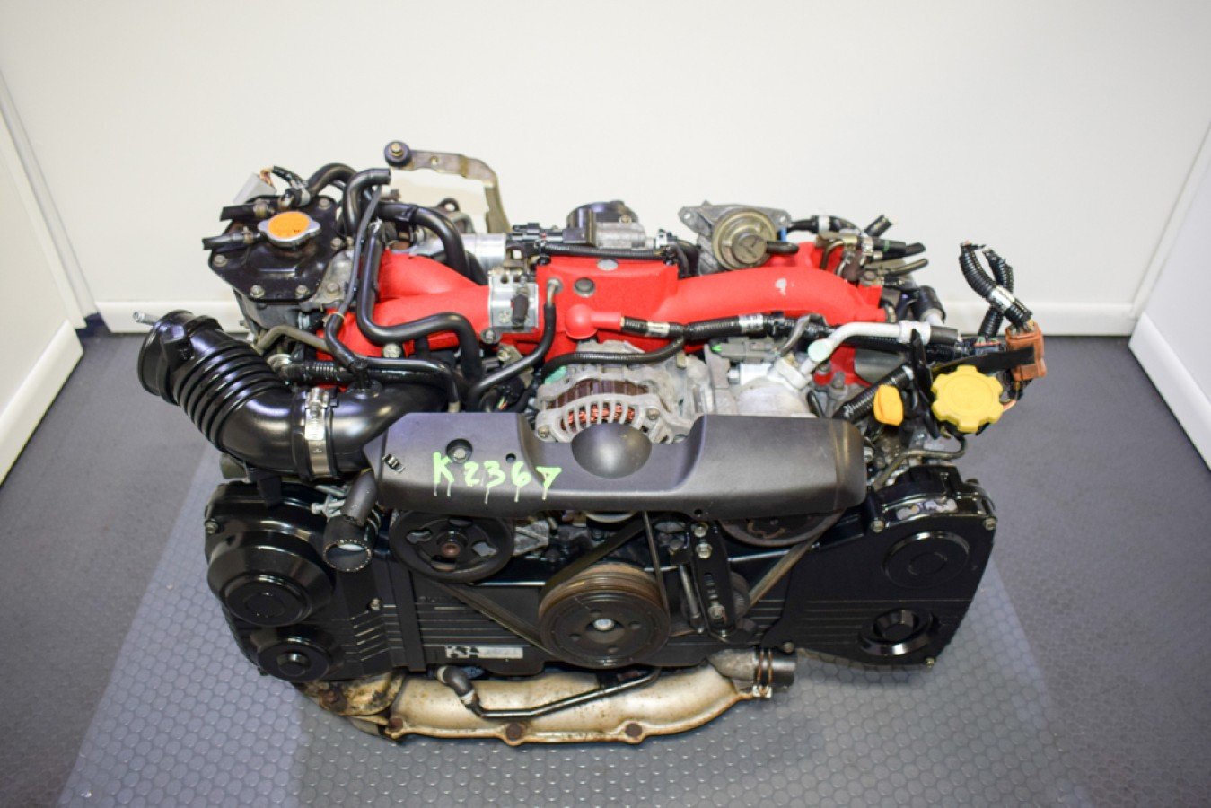Used JDM Subaru WRX 2002-2002 Version 7 EJ207 Engine with VF30 Turbo, TMIC, Ecu for Sale. - Image 5