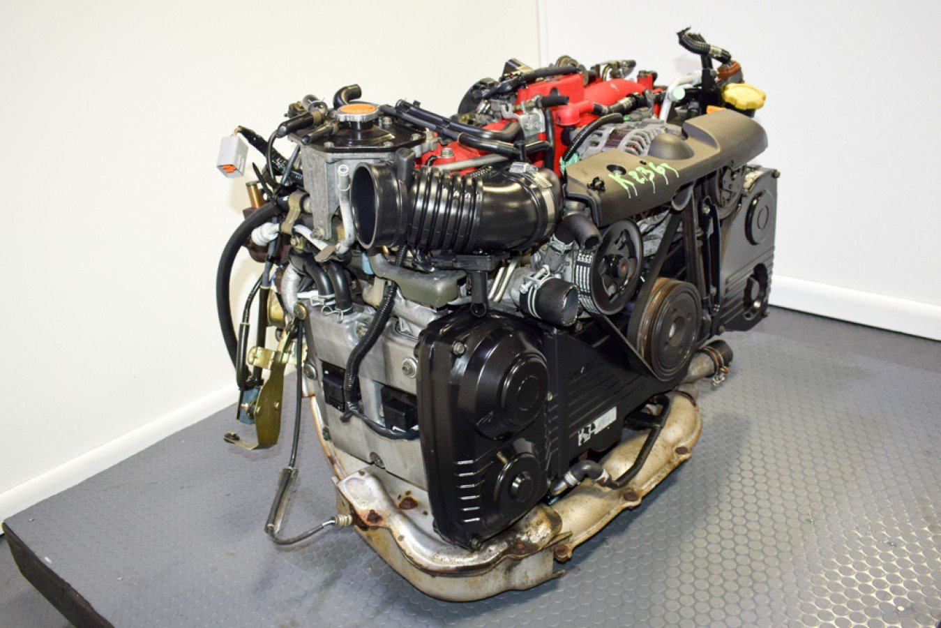 Used JDM Subaru WRX 2002-2002 Version 7 EJ207 Engine with VF30 Turbo, TMIC, Ecu for Sale. - Image 4