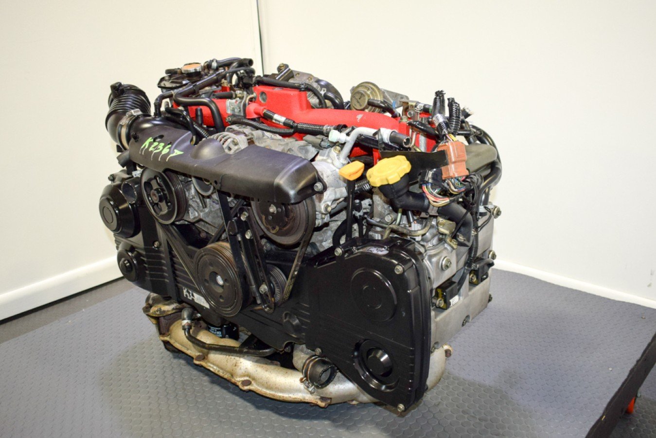 Used JDM Subaru WRX 2002-2002 Version 7 EJ207 Engine with VF30 Turbo, TMIC, Ecu for Sale. - Image 3