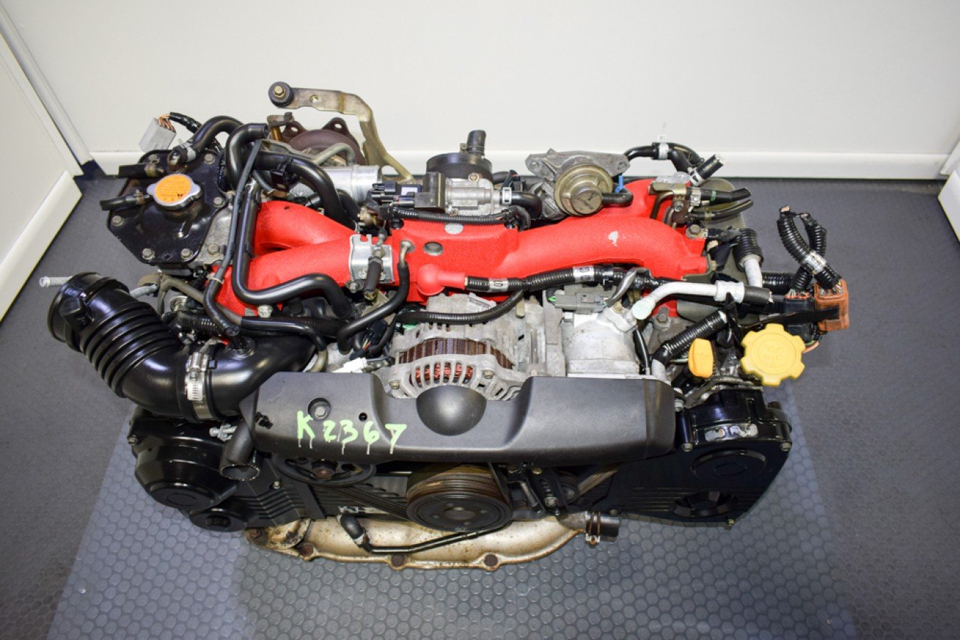 Used JDM Subaru WRX 2002-2002 Version 7 EJ207 Engine with VF30 Turbo, TMIC, Ecu for Sale. - Image 2