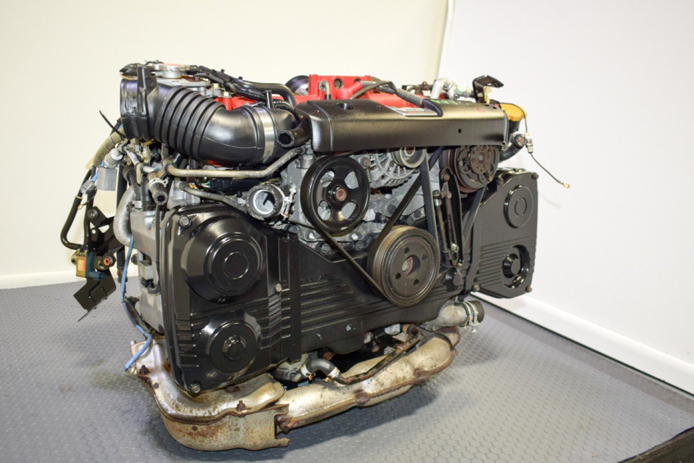 Used JDM Subaru EJ255 2.5L Engine with VF41 Turbo for 2004-2007 WRX STI Replacement Engine for Sale. - Image 3