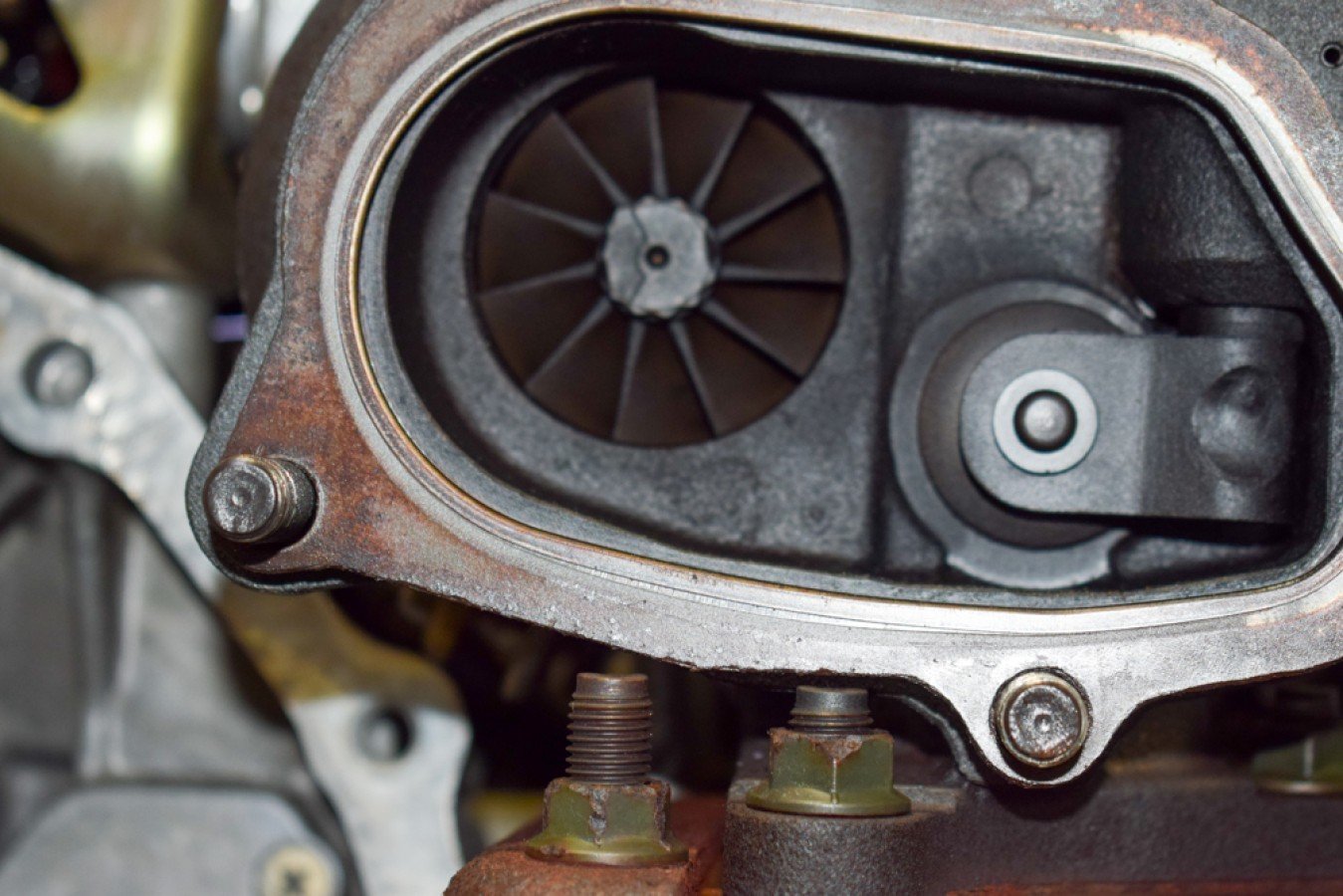 Used JDM Subaru EJ255 2.5L Engine with VF41 Turbo for 2004-2007 WRX STI Replacement Engine for Sale. - Image 6