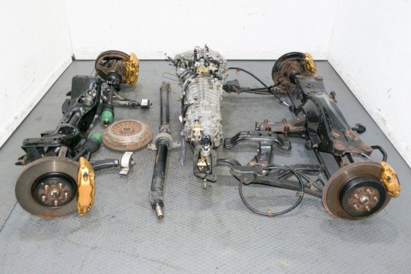 JDM Subaru WRX STI Version 7 6MT STI TY856WB1CA Non DCCD Transmission with Brembo Calipers, R180 Diff, 5×100 Hubs Package