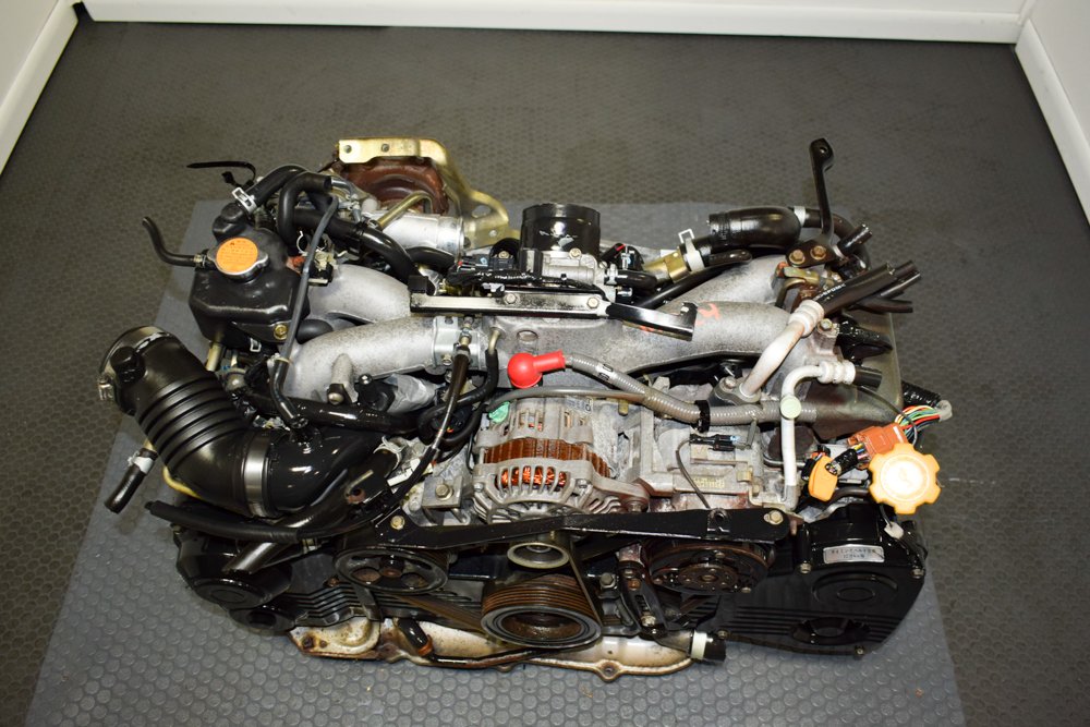 02 03 04 05 Subaru Impreza WRX EJ205 2.0 Liter Turbo Motor with TGV delete Intake for Sale. - Image 2