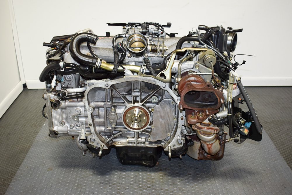 02 03 04 05 Subaru Impreza WRX EJ205 2.0 Liter Turbo Motor with TGV delete Intake for Sale. - Image 9