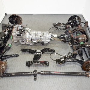 Used JDM Subaru Legacy Spec B, Tuned by STI, 6MT non DCCD TY856WBDAA Transmission with R180 Diff and matching axles with hubs, etc.