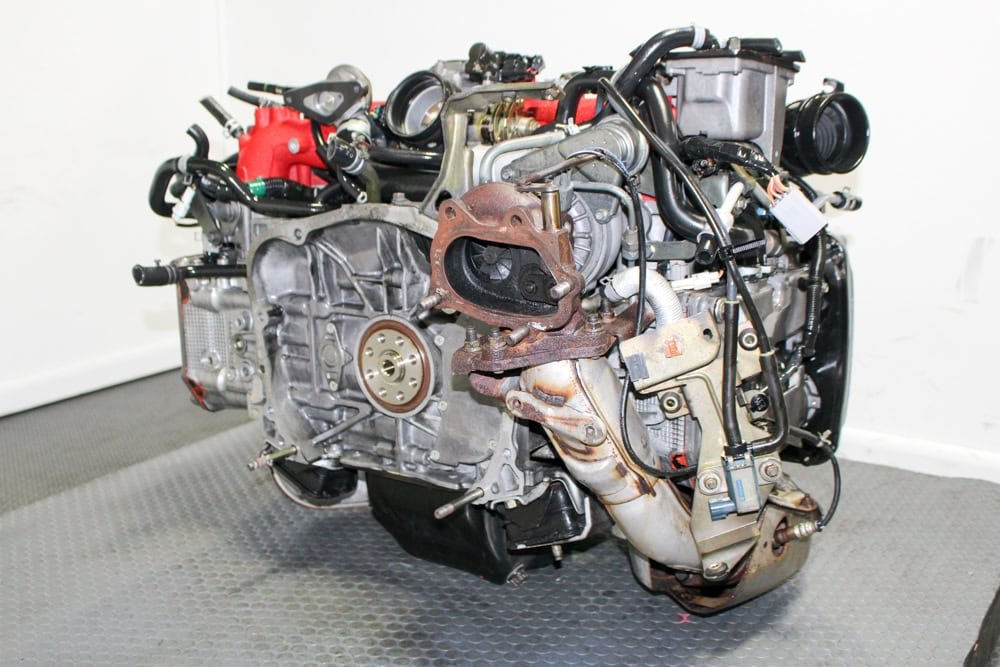 Compression Tested JDM EJ207 Version 7 STI Engine with TMIC, VF30 Turbo, ECU For Sale. - Image 14