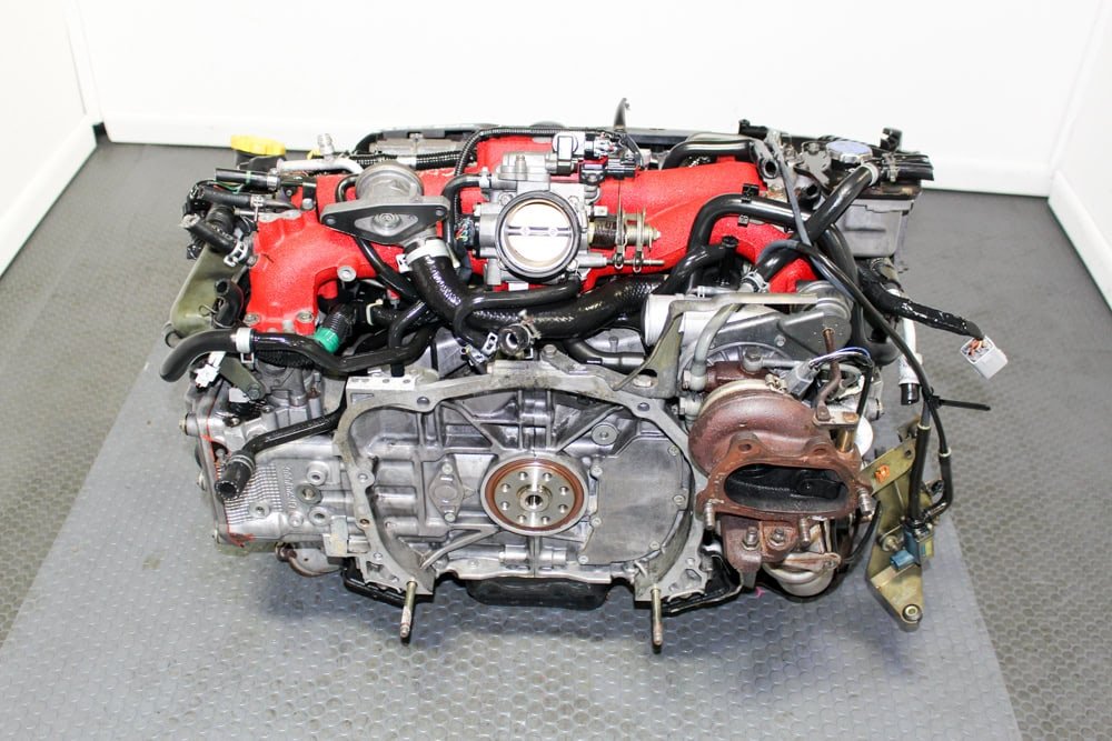 Compression Tested JDM EJ207 Version 7 STI Engine with TMIC, VF30 Turbo, ECU For Sale. - Image 15