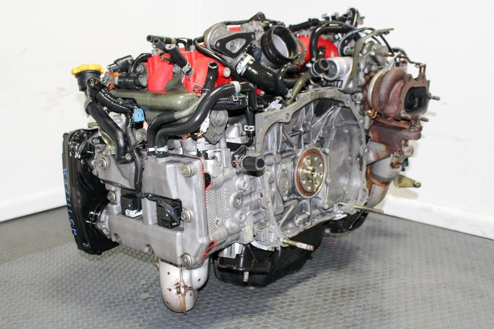 Compression Tested JDM EJ207 Version 7 STI Engine with TMIC, VF30 Turbo, ECU For Sale. - Image 19